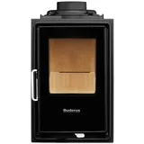 Buderus Logaflame HWS216 wassergeführter Holzbrand-Heizeinsatz 8 kW Muldenfeuerung Türanschlag rechts