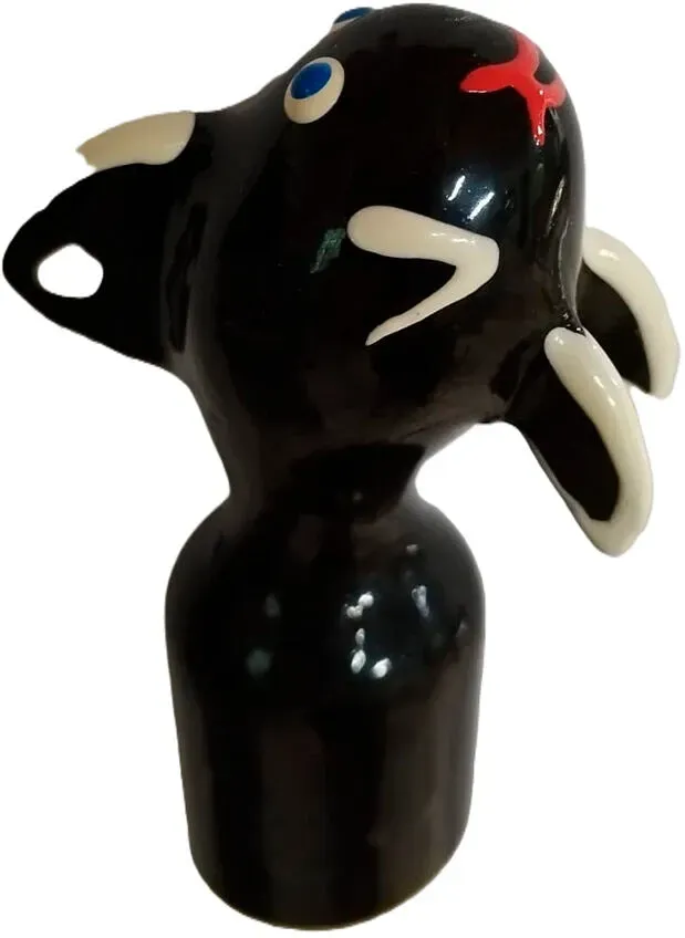 CONDOMERIE - HANDBEMALTE NEUHEITSKONDOME GENTLE ORCA XL