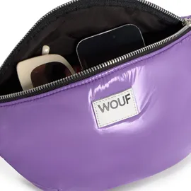 WOUF Gürteltasche 32 cm lila / weiß