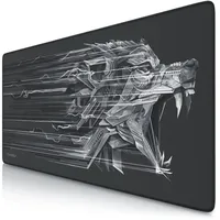 Titanwolf Gaming Mauspad XXL Schwarz