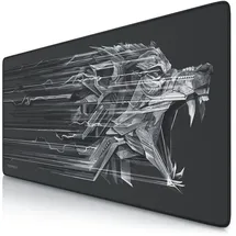 Titanwolf Gaming Mauspad XXL Schwarz