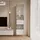 lookway Vitrine AURORA 45 x 40 x 194 cm Weiß