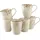 CreaTable Kaffeebecher 0,3 l Creme 6 St.