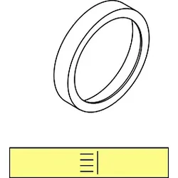 Ideal Standard Dekorring DEA, m. Symbol Seitenbrause A860861AA Armaturenmodule, Chrom