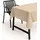 TEXPOT Tischdecke 110 x 110 cm Khaki