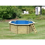 Woodfeeling Karibu Pool 1 A inkl. Skimmer