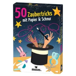 Moses 50 Zaubertricks mit Papier und Schnur