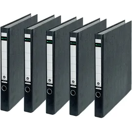 Leitz Standard-Ringordner DIN A4 35 mm Schwarz 5 St.