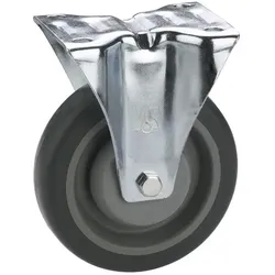 Bockrolle TPE mit Kunststoff-Felge - 100 mm