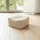 Home Deluxe Sitzsack Hocker Cozy - Beige