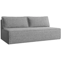 kaiser möbel Schlafsofa, Grau, Textil, 2-Sitzer, Füllung: Komfortschaum,Komfortschaum, Rechteckig, 198x89x90 cm, Wohnzimmer, Sofas & Couches, Schlafsofas