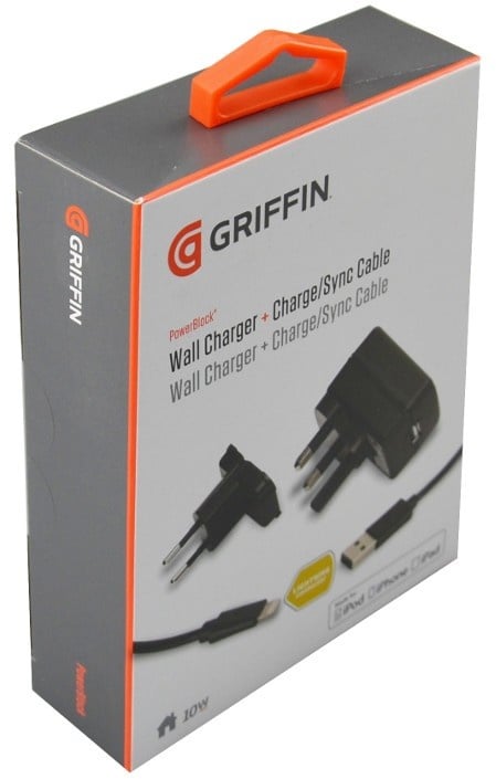 Griffin Wandladegerät + Lade-Synchronisationkabel für iPod Touch Nano iPhone ...
