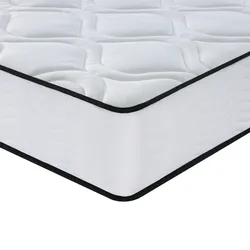 Arensberger LISA Federkernmatratze - 19cm Höhe - Matratze mit Schaumstoff Schicht - H2 H3 Mittelfest 7 Zonen - Federkern - Liegekomfort 140x200cm