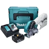 Makita - Dcc 500 Rt1j Akku Diamantschneider 18 V 125 Mm Brushless + 1x Akku 5,0 Ah + Ladegerät + Makpac