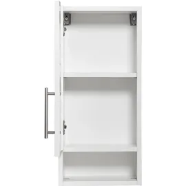 WELLTIME Hängeschrank WELLTIME "Jaca", weiß, B:30cm H:64cm T:20cm, Holzwerkstoff, MDF, Schränke, Hängeschrank, Breite 30 cm, mit MDF Hochglanz-Fronten