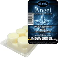 WonderWax Duftwachs Wax Melts für Duftlampe, 6 Kreise Duftmelt Wachsmelt Sojawachs Duftwachs Würfel für Raumdüfte, Wachs Duftöl Winter Indoor Schmelzen für Aromalampe Angel