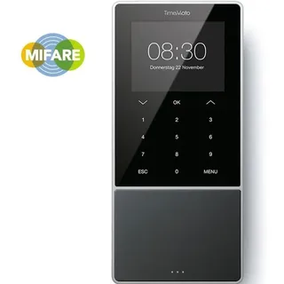 Safescan 125-0635, Schwarz, Passwort, Smart card, TFT, 8,89 cm (3.5"), 1,2 GHz, 256 MB