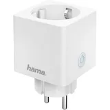 Hama WLAN-Steckdose Mini mit Stromverbrauchsmesser Weiß