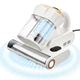 Vevor Matratzenstaubsauger Matratzenreiniger Milbensauger HEPA-Filter 550W Weiß