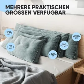 Björn&Schiller Rückenkissen 200 x 0 cm Türkis-Grau