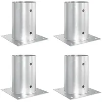 vidaXL Runder Bodenanker 15 x 15 x 15 cm