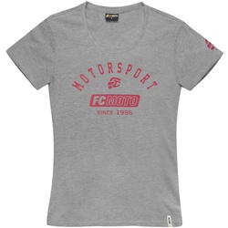 FC-Moto Moto Damen T-Shirt, grau, Größe S