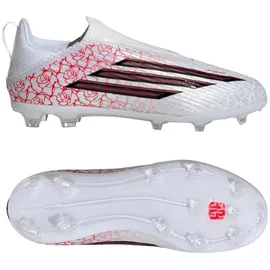 adidas F50 League Laceless FG/MG Cloud White / Core Black / Lucid Red 31