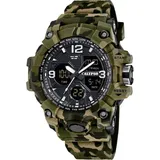 Calypso K5855/3 Herrenuhr AnaDigi Camouflage Grün