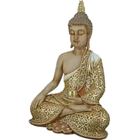 Gilde Gilde, Deko Objekt, Poly Buddha "Mangala"