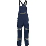 Kübler ACTIVIQ cotton+ Latzhose dunkelblau/anthrazit 40
