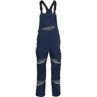 Kübler ACTIVIQ cotton+ Latzhose dunkelblau/anthrazit 40