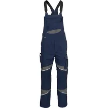 Kübler ACTIVIQ cotton+ Latzhose dunkelblau/anthrazit 40