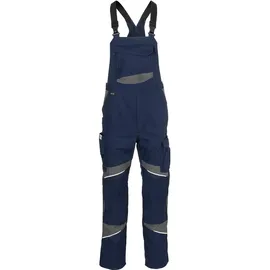 Kübler ACTIVIQ cotton+ Latzhose dunkelblau/anthrazit 40