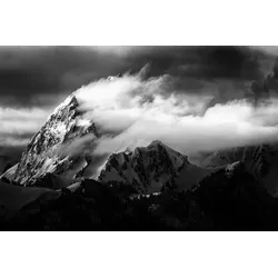 Fototapete PAPERMOON "Photo-Art SEBASTIEN CHEMINADE, FELSEN UND WIND", bunt, B:4,50m L:2,80m, Vlies, Tapeten