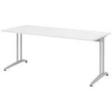 bümö Eckschreibtisch Serie-B Grau / Schwarz