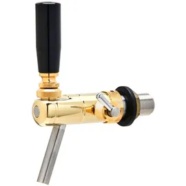 raffeiner & g Raffeiner Junior Edelstahl Gold poliert 35mm Bierhahn Kompensatorhahn