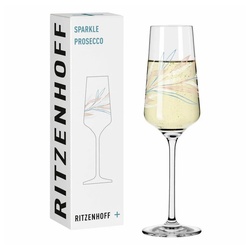 Ritzenhoff Sektglas Proseccoglas Sparkle 009, Kristallglas, Made in Germany weiß