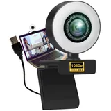 TronicXL HD-Webcam Schwarz