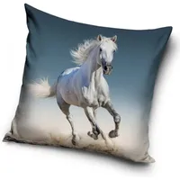 Une Kissenbezug für Pferde, 40 x 40 cm, 100%