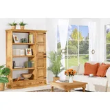1a Direktimport Bücherregal 40 x 30 x 200 cm Braun