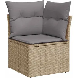 vidaXL Garten-Sofagarnitur 8-tlg. Loungeset beige