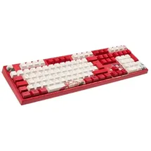 Varmilo VEA109 Koi Gaming Tastatur, MX-Brown, weiße LED