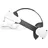 KIWI design H4 Boost Head Strap Akku Schwarz Meta Quest 3/3S
