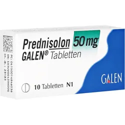 Prednisolon 50 mg GALEN Tabletten 10 St