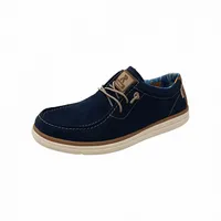 Rieker Mokassin Schnürschuhe in Blau | Gr.: 44