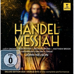 Der Messias(2cd&Dvd) - L. Crowe  A. Poter  M. Spyres  J. Nelson  Ec. (CD mit DVD)