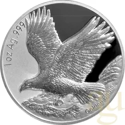 1 Unze Silbermünze Samoa Golden Eagle 2025