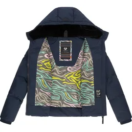 Ragwear Steppjacke "Briony", Damen, Gr. XXL (44), blau (navy), Obermaterial: 100% Polyester. Innenfutter: 100% Polyester.