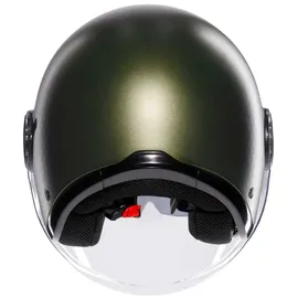 AGV Eteres Andora Jethelm - Matt Dunkelgrün/Schwarz / M