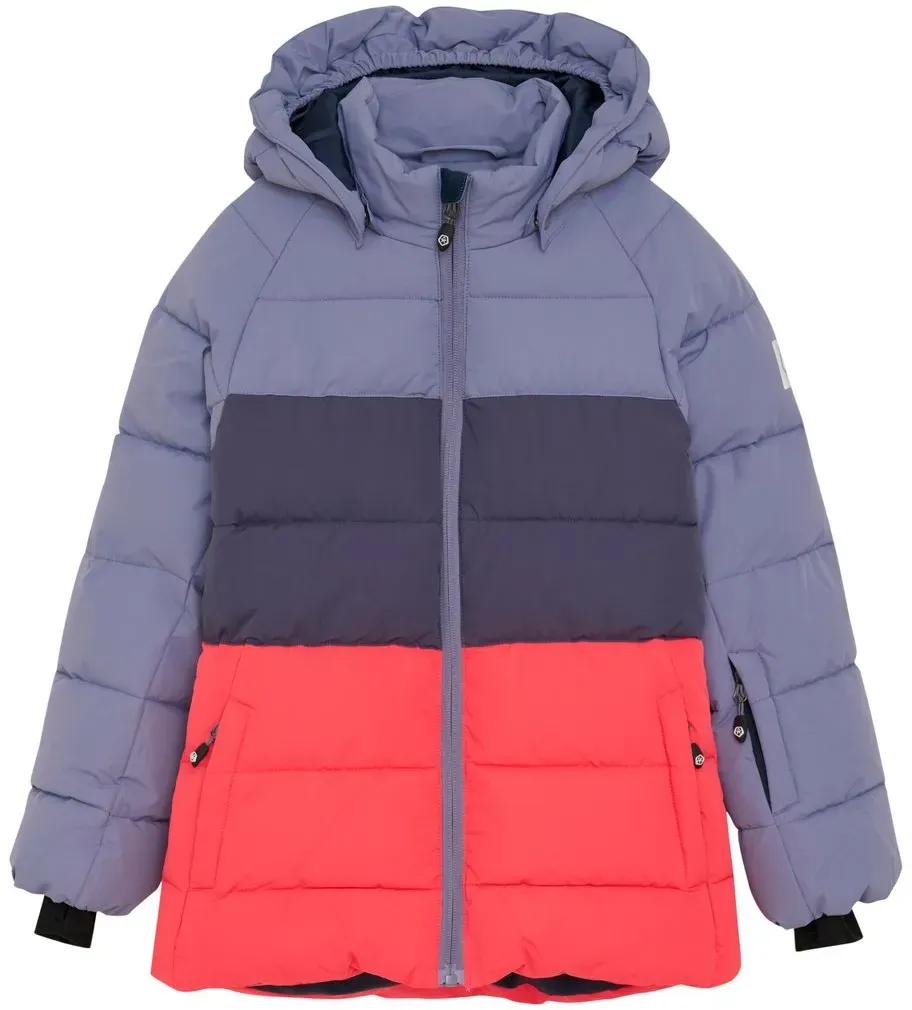 Color Kids Ski Jacket Quilt & Colorblock 742286 blue granite (6033) 128